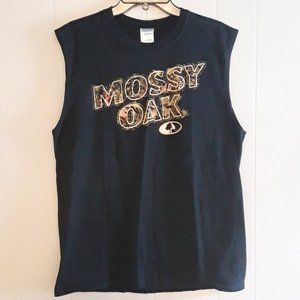 Mossy Oak Black Muscle Shirt